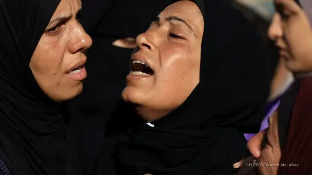'Video thumbnail for Palestinians say they fear being forgotten in Gaza as focus turns to Iran'