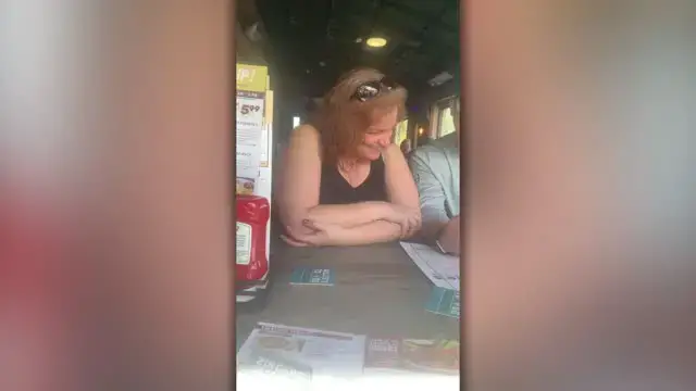 'Video thumbnail for Navy Son Asks If Restaurant Seat Is Taken Surprising Mom After Deployment | Happily TV'