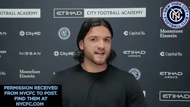 'Video thumbnail for (281) justin haak on nycfc's defense and team mentality'