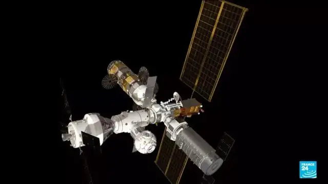'Video thumbnail for Italy: Space station gateway sent into the moon's orbit'