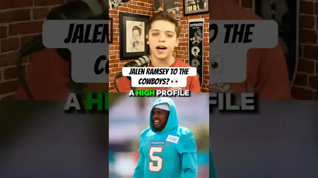 'Video thumbnail for (188) cowboys jalen ramsey trade: should dallas pursue the dolphins cornerback?'