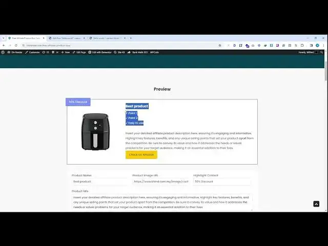 'Video thumbnail for Free Affiliate Product Box Generator (Update)'