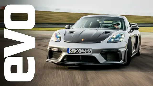'Video thumbnail for New Porsche Cayman GT4 RS: track review | evo'