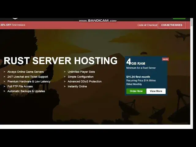 'Video thumbnail for best hosting for rust'