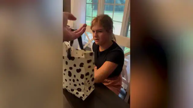 'Video thumbnail for Girl In Foster Care For 9 Years Surprised With Taylor Swift-Themed Adoption | Happily TV'