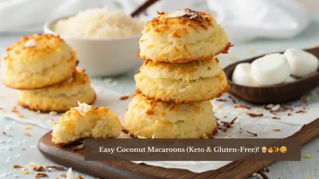 'Video thumbnail for Low Carb Coconut Macaroons | Guilt-Free Sweet Treat!'