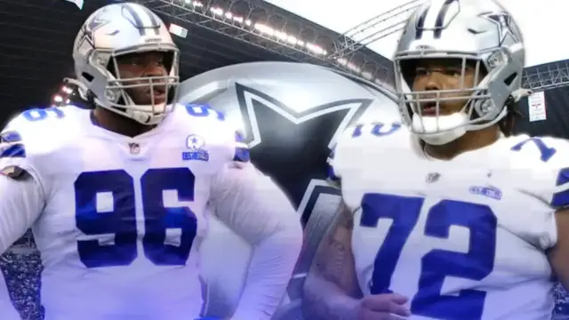 'Video thumbnail for law nation sports: dallas cowboys defensive line training camp battles - randy gregory, demarcus lawrence & more!'