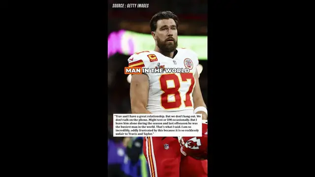 'Video thumbnail for Nick Wright slams false rumors about Travis Kelce and Taylor Swift!'