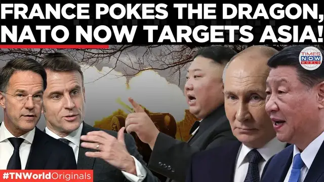 'Video thumbnail for Macron’s ‘Empty’ Threat: Warns China to Stop DPRK or NATO Will ‘Invade’ Asia! | Times Now World'