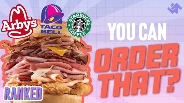 'Video thumbnail for 10 Fast Food Secret Menu Items You Didn't Know Existed | Ranked'
