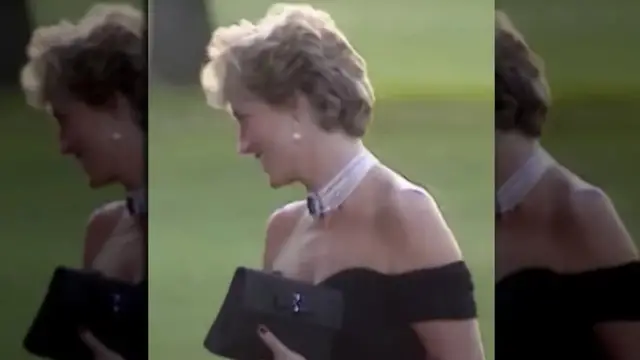 'Video thumbnail for Details Revealed About Princess Diana's Iconic Revenge Dress'