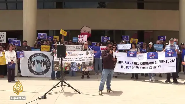 'Video thumbnail for US immigration raids: Ventura County farm workers being picked up by ICE'