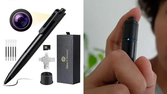 'Video thumbnail for SMART DETAIL 4K Spy Camera Hidden Camera Pen Review'