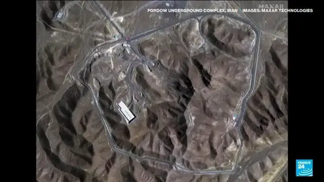 'Video thumbnail for Satellite images indicate severe damage to Iran's Fordow plant'