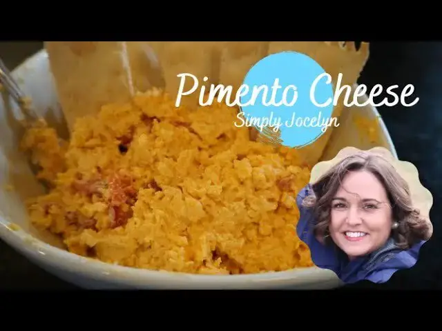 'Video thumbnail for How to Make Homemade Pimento Cheese - Simply Jocelyn'