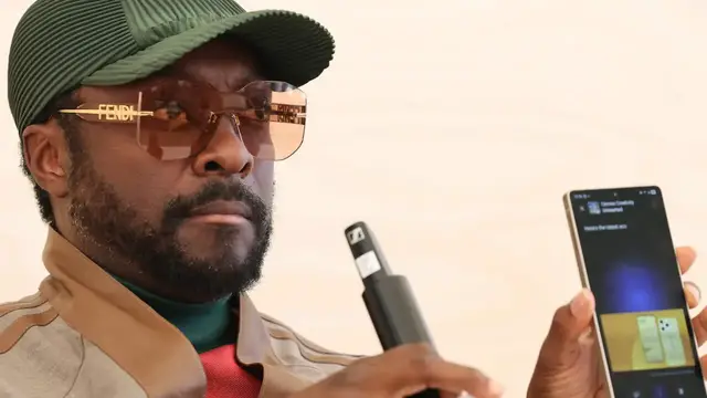 'Video thumbnail for Will.i.am says businesses need to avoid "dystopian" AI tactics'