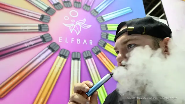 'Video thumbnail for Some vapes release more lead than 20 packs of cigarettes: Study'