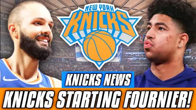 'Video thumbnail for REPORT: NY Knicks’ Evan Fournier Will Be STARTING At Shooting Guard! | New York Knicks News & Rumors'