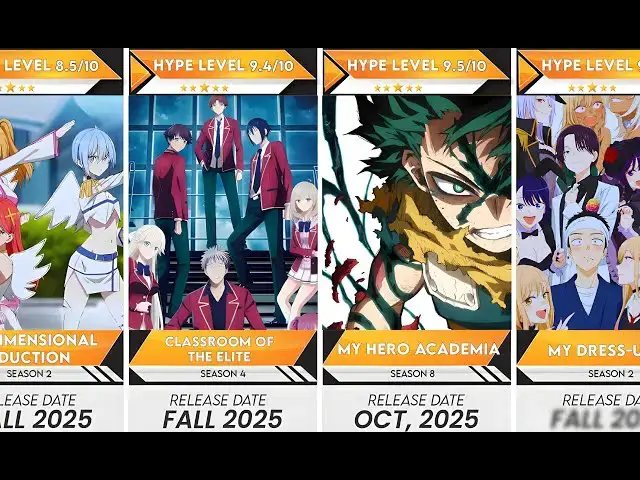 'Video thumbnail for 50 Best Fall 2025 Anime That Will Warm Your Heart | Anime Bytes'