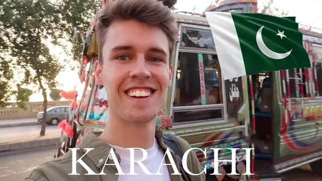 'Video thumbnail for KARACHI, PAKISTAN  I'M BACK IN PAKISTAN!'