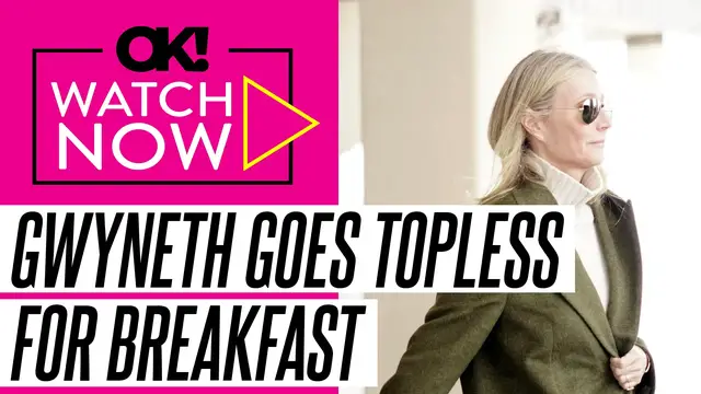 'Video thumbnail for Topless Gwyneth Paltrow Cooks Up 'Boyfriend Breakfast' in Hot New Video'