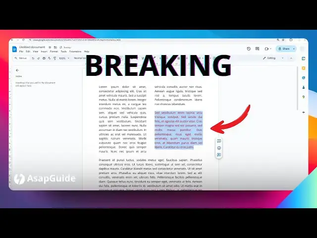 'Video thumbnail for How to Insert Column Break in Google Docs'