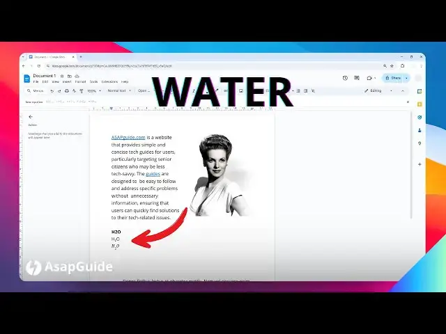 'Video thumbnail for How to Write H2O In Google Docs'
