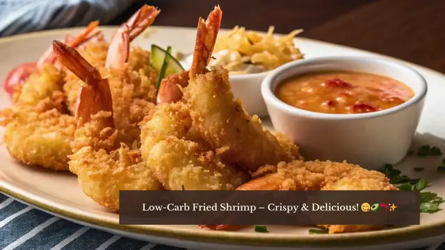 'Video thumbnail for Crispy Low-Carb Fried Shrimp | Keto-Friendly Seafood Snack!'