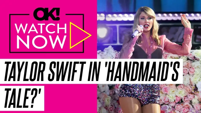 'Video thumbnail for Did Taylor Swift Just Sneak Into 'The Handmaid's Tale?' Elisabeth Moss Sets the Record Straight!'