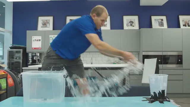 'Video thumbnail for Most water moved with the hands in 30 seconds'