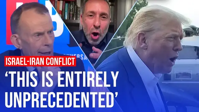 'Video thumbnail for The ‘unprecedented’ divide appearing in MAGA | LBC'