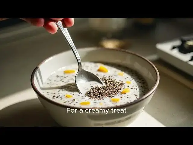 'Video thumbnail for 2 Easy Summer Desserts: Mixed Berry Sorbet & Chia Coconut Pudding'