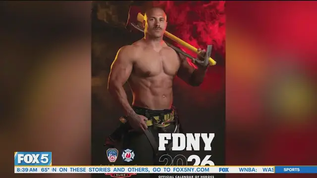 'Video thumbnail for FDNY calendar released: Meet the hunky heroes'