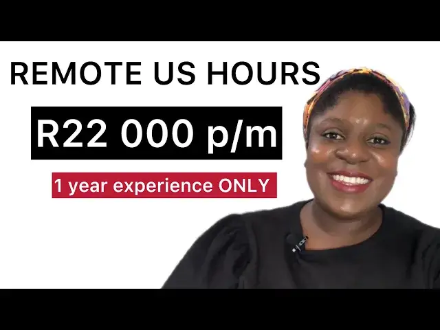 'Video thumbnail for WORK FROM HOME PROJECT MANAGER JOB | ENTRY LEVEL JOBS SOUTH AFRICA'