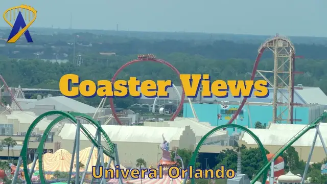 'Video thumbnail for Universal Orlando's Tallest Roller Coasters, As Seen From Aventura Hotel'