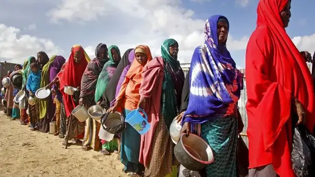 'Video thumbnail for UN warns of looming famine in Sudan, Gaza and 3 other global hunger hotspots'