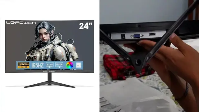 'Video thumbnail for LC-Power 24" Gaming Monitor Review'
