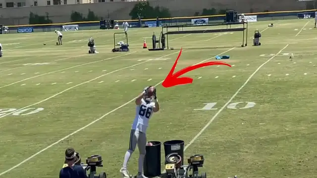 'Video thumbnail for law nation sports: cowboys' dalton schultz extra practice at training camp'