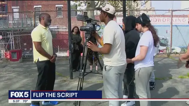'Video thumbnail for Brooklyn teens 'flipping the script' on street crime'