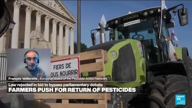 'Video thumbnail for 'We must reduce our dependency against pesticides in French agriculture and across the EU''