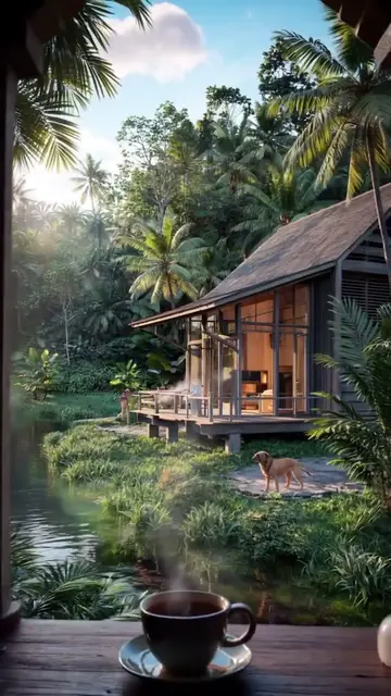 'Video thumbnail for A villa hidden deep by the river'