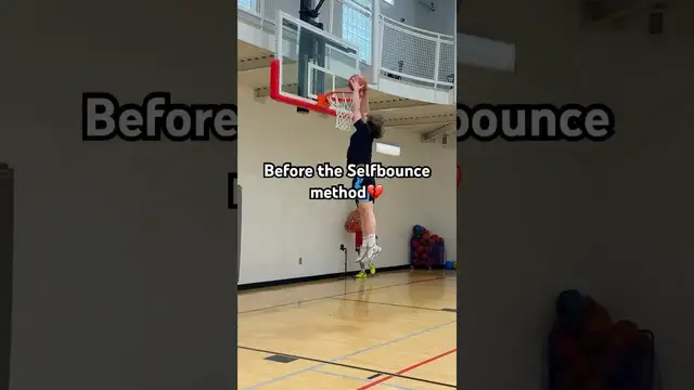 'Video thumbnail for (358) dunking secrets: the 'selfbounce' method tutorial'
