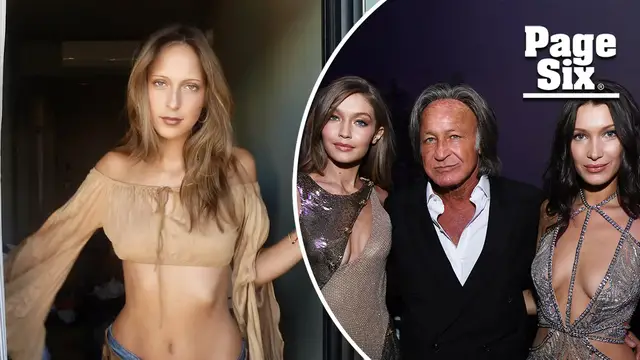 'Video thumbnail for Gigi and Bella Hadid reveal secret half-sister Aydan Nix, 23, after DNA test discovery'