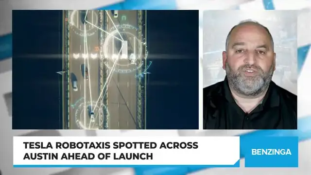 'Video thumbnail for Tesla Robotaxis Spotted Across Austin Ahead Of Launch'