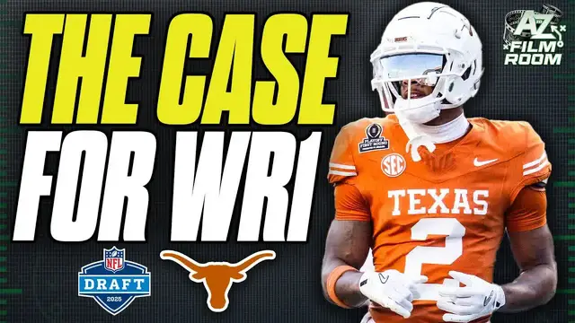 'Video thumbnail for a to z sports film room: matthew golden: green bay packers' new wr prospect - 2025 nfl draft scouting report'