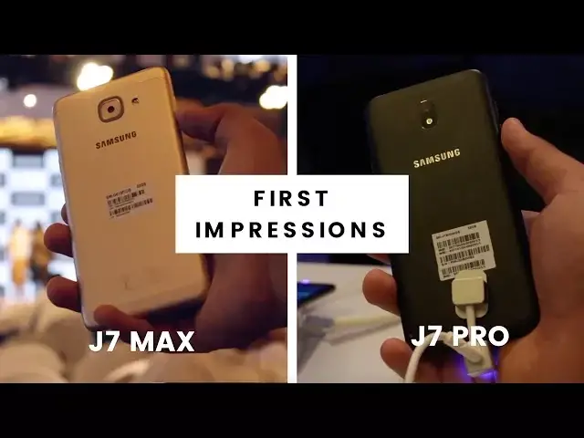 'Video thumbnail for Samsung Galaxy J7 Pro and J7 Max First Impressions'