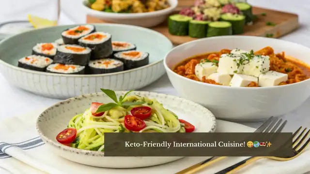 'Video thumbnail for Keto-Friendly International Cuisine – Global Flavors, Low-Carb Style!'