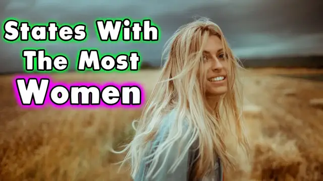 'Video thumbnail for Discover the 10 States with the Most Women'