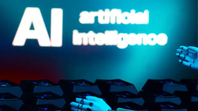'Video thumbnail for AI’s rapid rise sparks concern over global human rights risks'
