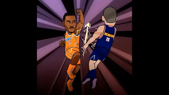 'Video thumbnail for (504) okc wins! denver nuggets knocked out in game 7 nba playoffs'